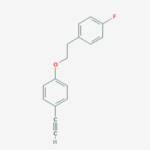 1-Ethynyl-4-(4-fluorophenethoxy)benzene