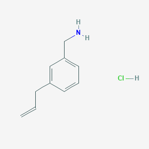 (3-Allylphenyl)methanamine hydrochloride