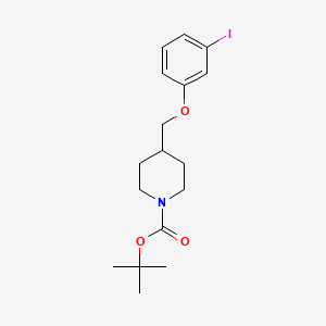 tert-Butyl 4-((3-iodophenoxy)methyl)piperidine-1-carboxylate