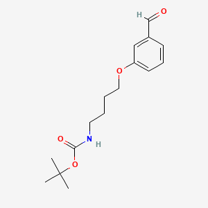 tert-Butyl (4-(3-formylphenoxy)butyl)carbamate