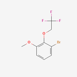 1-Bromo-3-methoxy-2-(2,2,2-trifluoroethoxy)benzene