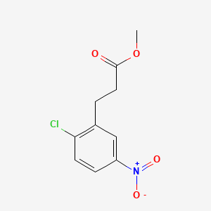 Methyl 3-(2-chloro-5-nitrophenyl)propanoate