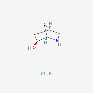 molecular formula C6H12ClNO B8177980 Endo-2-azabicyclo[2.2.1]heptan-6-ol hydrochloride 