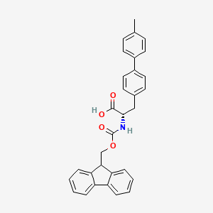 molecular formula C31H27NO4 B8178077 Fmoc-4-(4-methylphenyl)-L-phenylalanine 