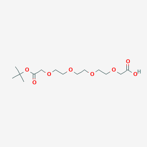 molecular formula C14H26O8 B8178329 t-Butyl acetate-PEG3-CH2COOH 