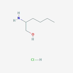 molecular formula C6H16ClNO B8178373 2-Aminohexan-1-ol hydrochloride CAS No. 89585-17-1