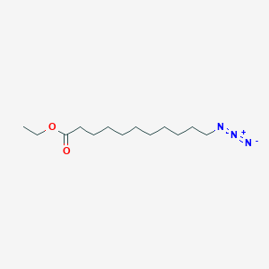 molecular formula C13H25N3O2 B8178401 Ethyl 11-azidoundecanoate 