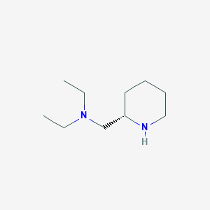 molecular formula C10H22N2 B8178441 (S)-N,N-Diethyl-2-piperidinemethanamine 2HCl 