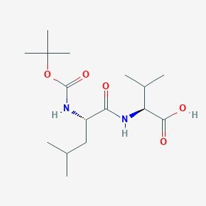 molecular formula C16H30N2O5 B8178453 N-Boc-L-Leucyl-L-Valine 