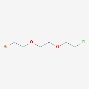 molecular formula C6H12BrClO2 B8178616 1-(2-Bromoethoxy)-2-(2-chloroethoxy)ethane 