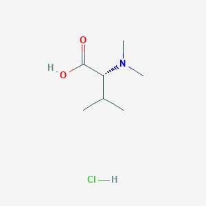 molecular formula C7H16ClNO2 B8178619 N,N-Dimethyl-D-valine HCl 