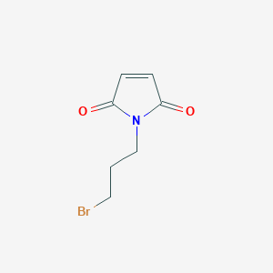 molecular formula C7H8BrNO2 B8178657 1-(3-Bromopropyl)-1H-pyrrole-2,5-dione 