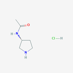 N-(3R)-3-Pyrrolidinyl-acetamide HCl