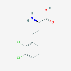 molecular formula C10H11Cl2NO2 B8178826 (R)-2-Amino-4-(2,3-dichloro-phenyl)-butyric acid CAS No. 1260605-14-8