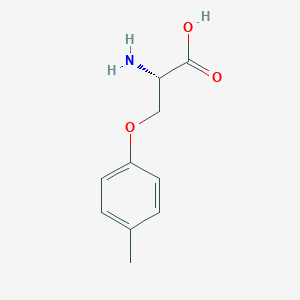 molecular formula C10H13NO3 B8178908 (2S)-2-amino-3-(4-methylphenoxy)propanoic acid 