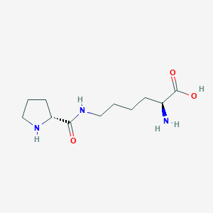 molecular formula C11H21N3O3 B8178923 N6-D-Prolyl-L-Lysine 