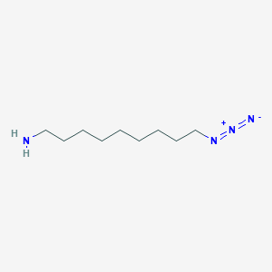 molecular formula C9H20N4 B8179172 9-Azido-1-nonanamine 