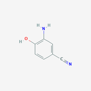 B081792 3-Amino-4-hydroxybenzonitrile CAS No. 14543-43-2