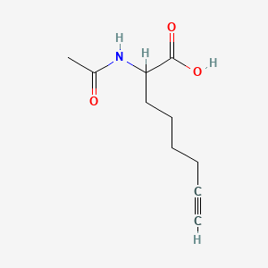 2-(Acetylamino)-7-octynoic acid