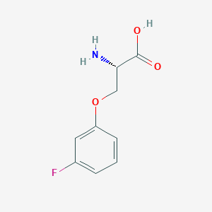 molecular formula C9H10FNO3 B8179399 O-(3-Fluorophenyl)-L-serine 
