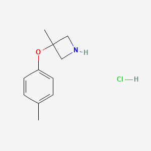 3-Methyl-3-(4-methylphenoxy)azetidine;hydrochloride