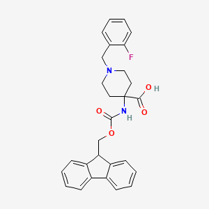 4-(Fmoc-amino)-1-(2-fluorobenzyl)-4-carboxypiperidine