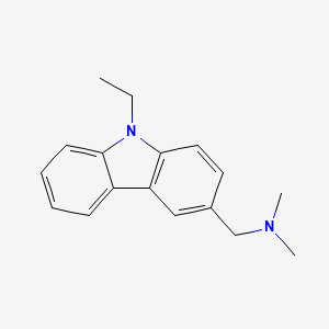 molecular formula C17H20N2 B8179591 9-Ethyl-N,N-dimethyl-carbazole-3-methanamine 
