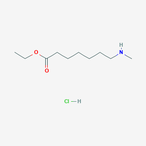 Ethyl 7-(methylamino)heptanoate HCl
