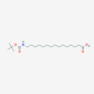molecular formula C20H39NO4 B8179808 N-Boc-15-aminopentadecanoic acid 