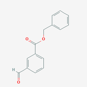 molecular formula C15H12O3 B8179859 3-Formylbenzoic acid benzyl ester 