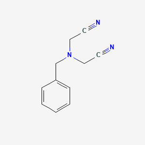 molecular formula C11H11N3 B8179890 Acetonitrile, 2,2'-[(phenylmethyl)imino]bis- 