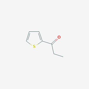 molecular formula C7H8OS B081800 2-丙酰基噻吩 CAS No. 13679-75-9
