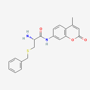 molecular formula C20H20N2O3S B8180008 H-Cys(Bzl)-AMC 
