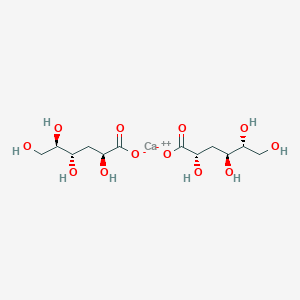 calcium;(2S,4S,5R)-2,4,5,6-tetrahydroxyhexanoate
