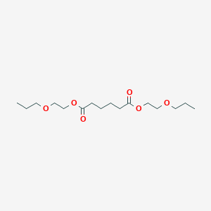 molecular formula C16H30O6 B8180226 1,6-Bis(2-propoxyethyl) hexanedioate 