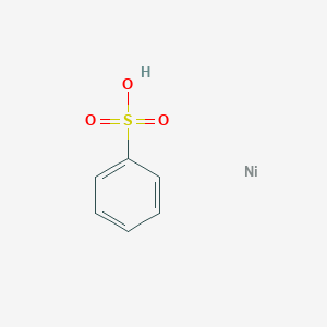 molecular formula C6H6NiO3S B8180242 Benzenesulfonic acid;nickel 