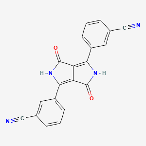 molecular formula C20H10N4O2 B8180268 CID 10871463 