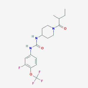 molecular formula C18H23F4N3O3 B8180432 (Rac)-EC5026 