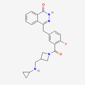 molecular formula C23H23FN4O2 B8180462 Venadaparib CAS No. 1681017-83-3