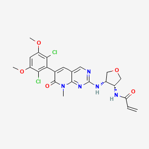 molecular formula C23H23Cl2N5O5 B8180469 Fgfr4-IN-5 