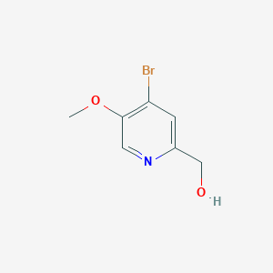 molecular formula C7H8BrNO2 B8180502 (4-Bromo-5-methoxypyridin-2-yl)methanol 