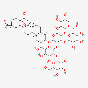 molecular formula C58H94O27 B8180781 Sasanquasaponin 