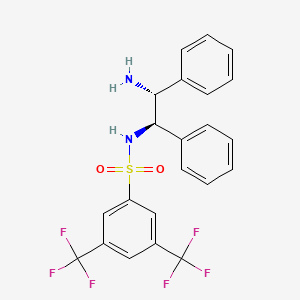 N-((1R,2R)-2-Amino-1,2-diphenylethyl)-3,5-bis(trifluoromethyl)benzenesulfonamide