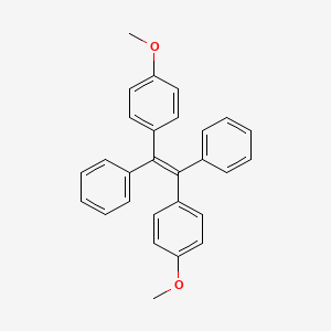 molecular formula C28H24O2 B8181110 1,2-Bis(4-methoxyphenyl)-1,2-diphenylethene 