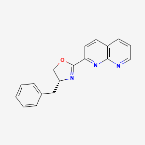 (R)-4-Benzyl-2-(1,8-naphthyridin-2-yl)-4,5-dihydrooxazole