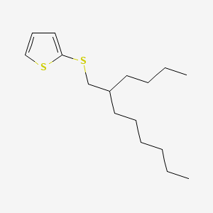 molecular formula C16H28S2 B8181330 2-((2-Butyloctyl)thio)thiophene 