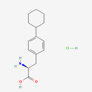 (S)-2-Amino-3-(4-cyclohexylphenyl)propanoic acid hydrochloride