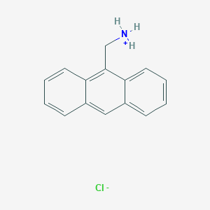 molecular formula C15H14ClN B8181444 (9-Anthryl-methyl)ammonium chloride 
