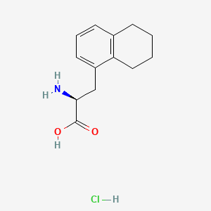 (S)-2-Amino-3-(5,6,7,8-tetrahydronaphthalen-1-yl)propanoic acid hydrochloride