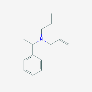 molecular formula C14H19N B8181509 (alpha-Methylbenzyl)diallylamine 